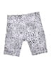 Monrow Animal Print White Shorts Size S - photo 1
