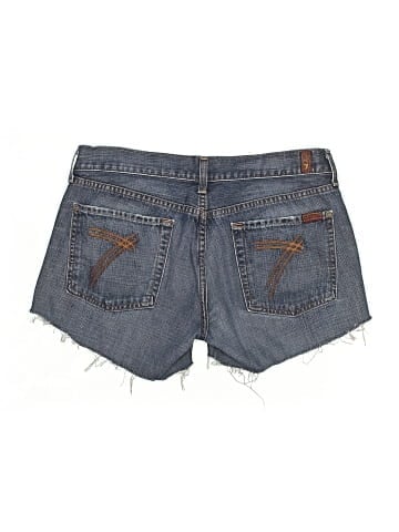 7 For All Mankind Denim Shorts (view 2)