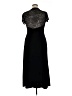 Connected Apparel 100% Polyester Black Casual Dress Size 14 (petite) - photo 2