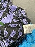 Sunny Leigh 100% Polyester Floral Blue 3/4 Sleeve Blouse Size 1X - photo 8