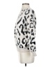 Cherish Animal Print Silver Pullover Sweater Size S - photo 5