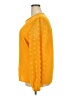 Unbranded 100% Polyester Yellow Long Sleeve Blouse Size XXL - photo 5