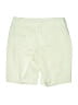 Ann Taylor Solid Green Shorts Size 8 (petite) - photo 2