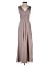 JJ's House 100% Polyester Gray Cocktail Dress Size 4 - photo 1