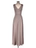 JJ's House 100% Polyester Gray Cocktail Dress Size 4 - photo 2