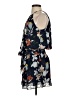 Parker 100% Polyester Floral Blue Casual Dress Size S - photo 5