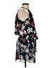 Parker 100% Polyester Floral Blue Casual Dress Size S - photo 4