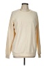 ALTERNATIVE Solid Ivory Pullover Sweater Size L - photo 1