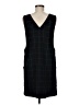 MNG Plaid Black Cocktail Dress Size 8 - photo 2
