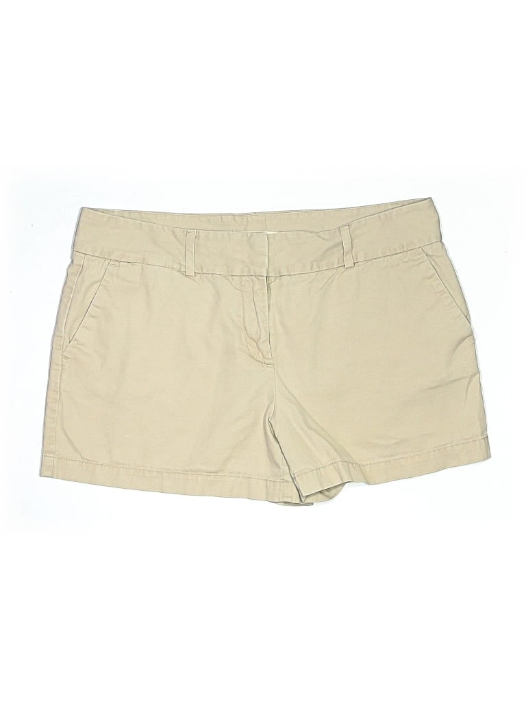 Pre-owned Ann Taylor Loft Khaki Shorts In Tan