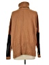 Six/Fifty Brown Turtleneck Sweater Size S - photo 2