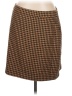 Nine West Houndstooth Brown Casual Skirt Size L - photo 1