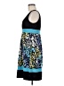 MSK Graphic Blue Casual Dress Size 6 - photo 5