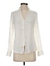Express 100% Polyester Ivory Long Sleeve Blouse Size XS - photo 1
