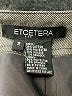 Etcetera Solid Gray Formal Skirt Size 2 - photo 4