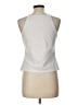 Theory White Sleeveless Blouse Size L - photo 2