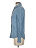 Superdry Polka Dots Blue Long Sleeve Button-Down Shirt Size XS - photo 5
