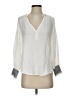 Evereve White 3/4 Sleeve Blouse Size S - photo 1