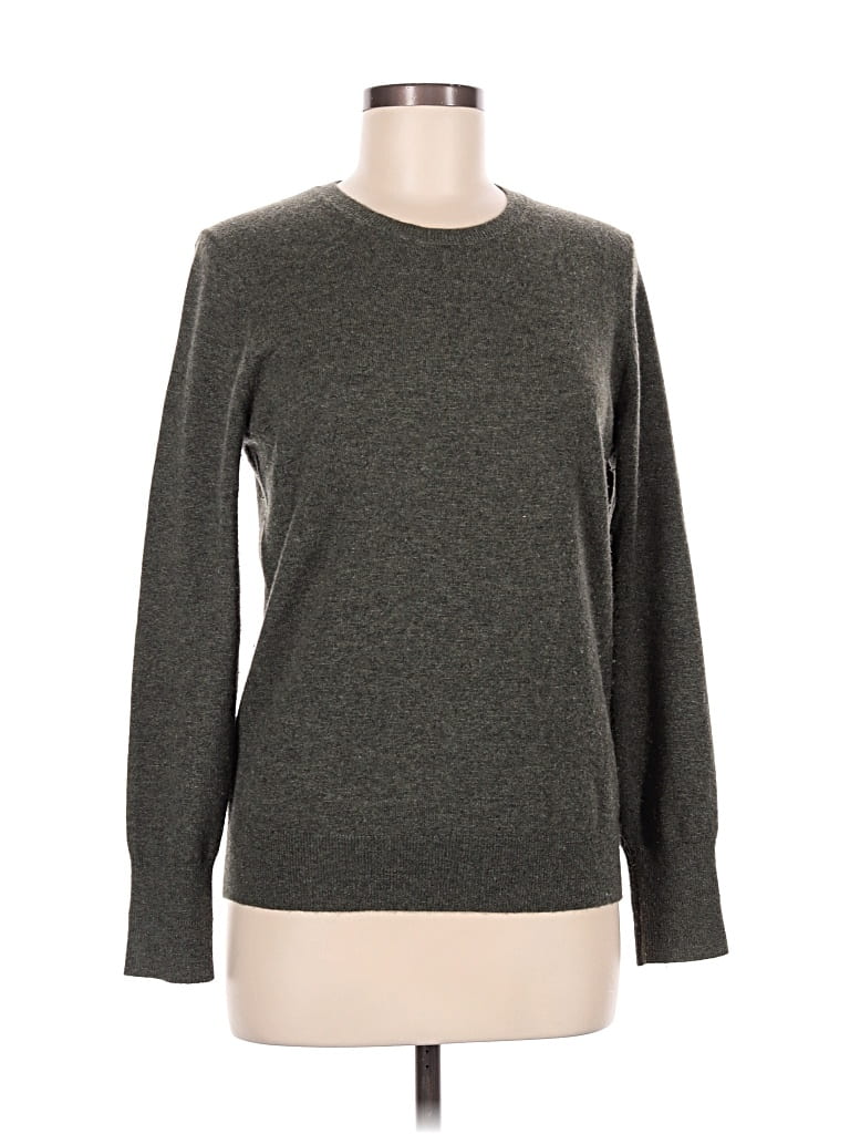Pre-owned Everlane Cashmere Pullover Sweater In Gray