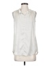 CAbi Ivory Sleeveless Button-Down Shirt Size XS - photo 1