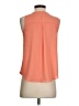 E&M Collection 100% Polyester Orange Sleeveless Blouse Size S - photo 2