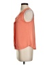 E&M Collection 100% Polyester Orange Sleeveless Blouse Size S - photo 5