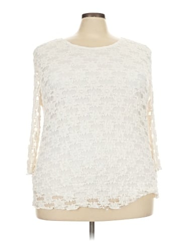 DressBarn 3/4 Sleeve Top (view 1)