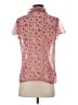 W by Worth 100% Polyester Red Short Sleeve Blouse Size 4 - photo 2