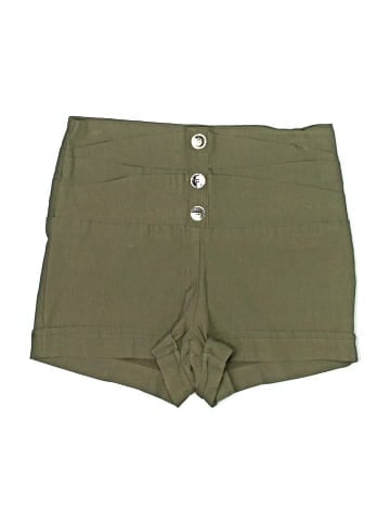 Charlotte Russe Khaki Shorts (view 1)