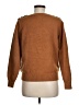 CATHERINE Catherine Malandrino 100% Polyester Animal Print Brown Pullover Sweater Size M - photo 2