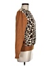 CATHERINE Catherine Malandrino 100% Polyester Animal Print Brown Pullover Sweater Size M - photo 4