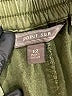 Point Sur 100% Cotton Solid Green Casual Pants Size 12 - photo 7