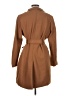 MICHAEL Michael Kors 100% Polyester Brown Coat Size M - photo 2
