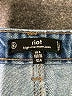 Missguided Color Block Blue Jeans Size 4 - photo 4