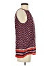 Anne Carson 100% Rayon Red Sleeveless Blouse Size S - photo 4