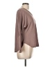 Natori 100% Polyester Brown 3/4 Sleeve T-Shirt Size L - photo 4