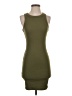Cotton On Solid Green Casual Dress Size XS - photo 1
