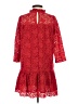 Zara Basic Red Cocktail Dress Size XS - photo 2