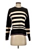 Ellen Tracy Stripes Black Pullover Sweater Size XS - photo 1