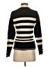 Ellen Tracy Stripes Black Pullover Sweater Size XS - photo 2
