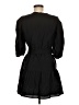 Zara 100% Polyester Solid Black Casual Dress Size M - photo 2