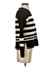Ellen Tracy Stripes Black Pullover Sweater Size XS - photo 4
