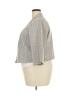 ELOQUII Checkered-gingham Gray Tan Blazer Size 22 - photo 5