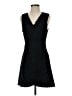 Alice + Olivia 100% Polyester Black Cocktail Dress Size 4 - photo 1