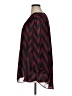 Moa Moa Chevron-herringbone Burgundy 3/4 Sleeve Blouse Size 1X (estimated) - photo 5