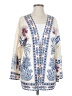 Unbranded 100% Polyester Ivory Kimono Size S - photo 1