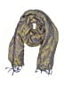 Unbranded Paisley Gold Purple Scarf One size - photo 1