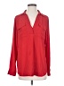 Ann Taylor 100% Polyester Red 3/4 Sleeve Blouse Size S - photo 1