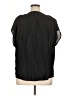 H&M Black Short Sleeve Blouse Size XL - photo 2