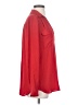 Ann Taylor 100% Polyester Red 3/4 Sleeve Blouse Size S - photo 4
